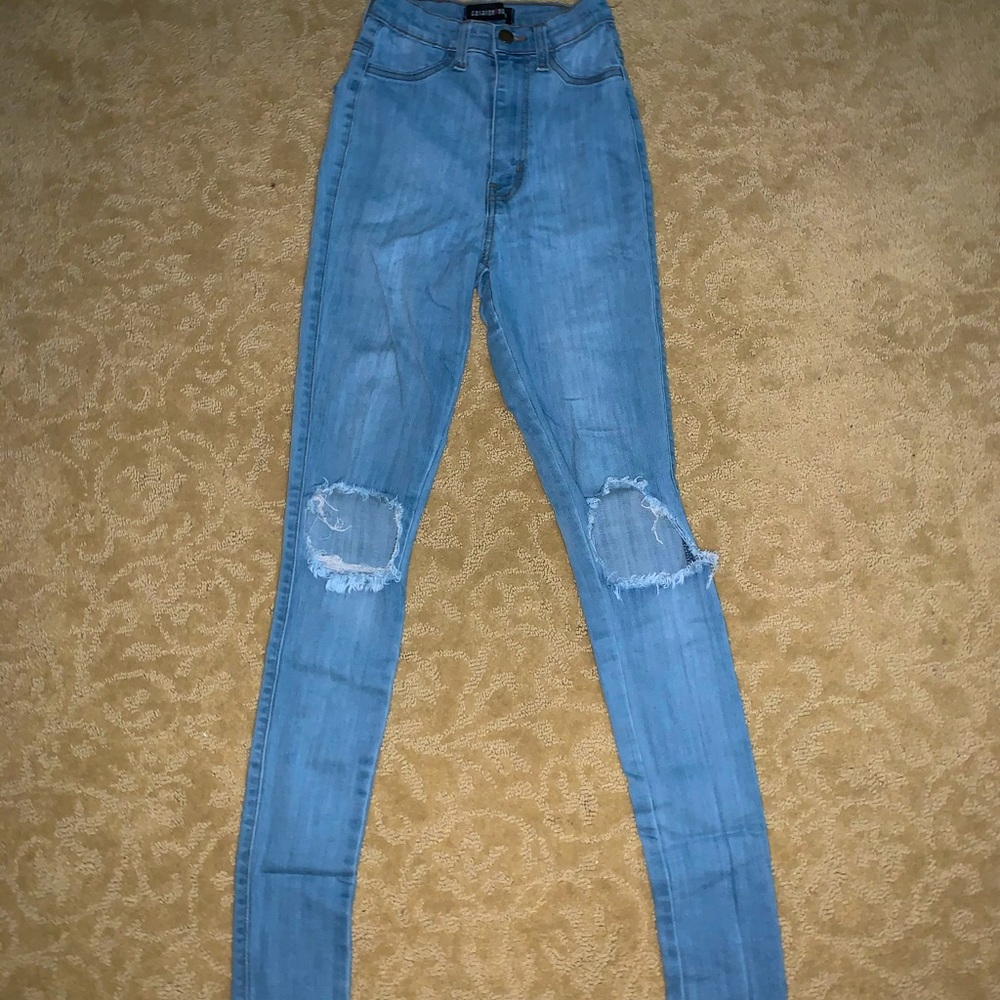 Well fitted jeans
